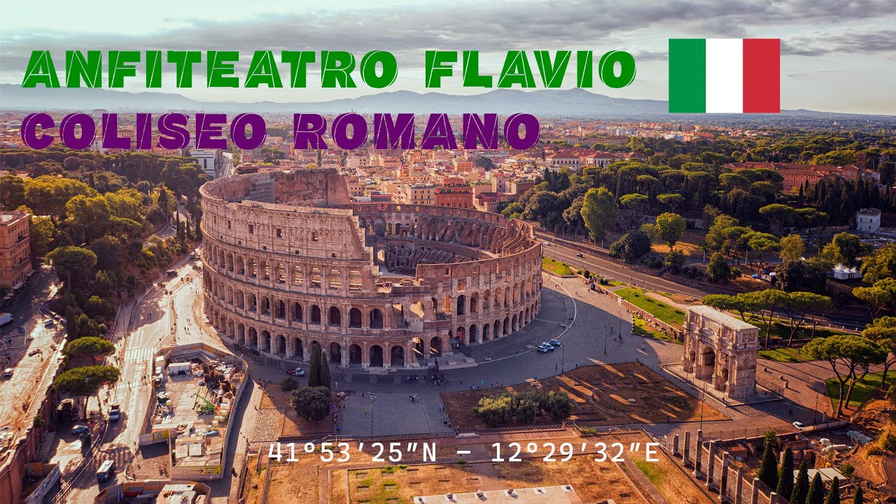 Coliseo Romano: El Anfiteatro Mas Grande Del Mundo 4K @HenryASaavedra11 #coliseo #coliseum