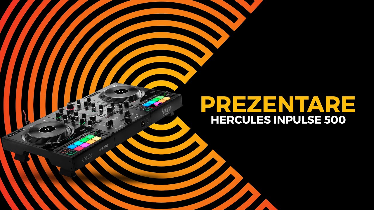 Hercules Inpulse 500 Review RO - Console DJ / Serato DJ Lite / DJuced - DjSuperStore