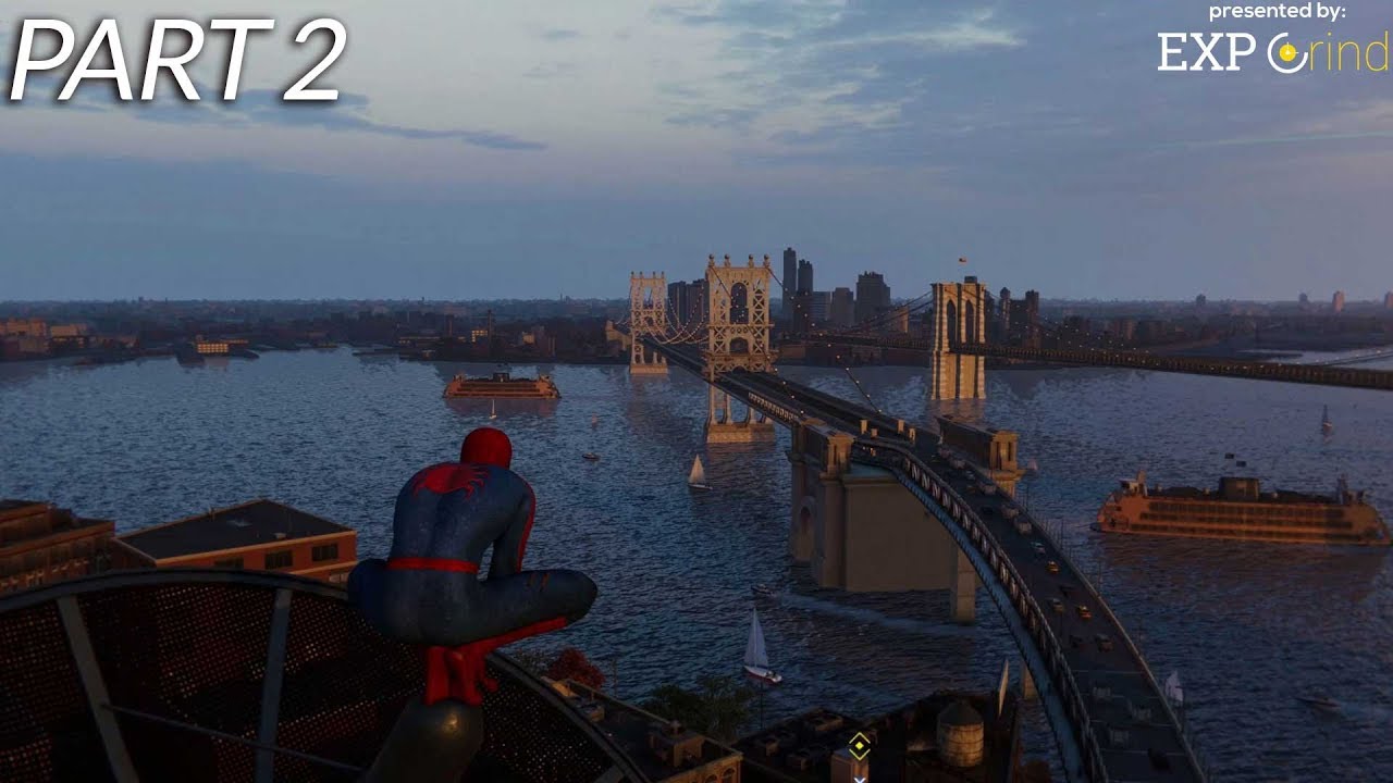 Spider-Man GAMEPLAY part 2 - Fix the Towers - PS4 Pro No Commentary Marvel's Spider-Man Walkthrough