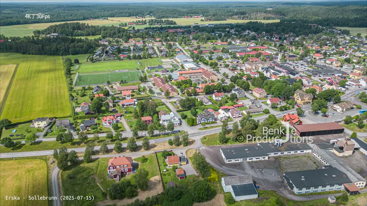 Flygning Erska - Sollebrunn 2025/07/15 + P O V