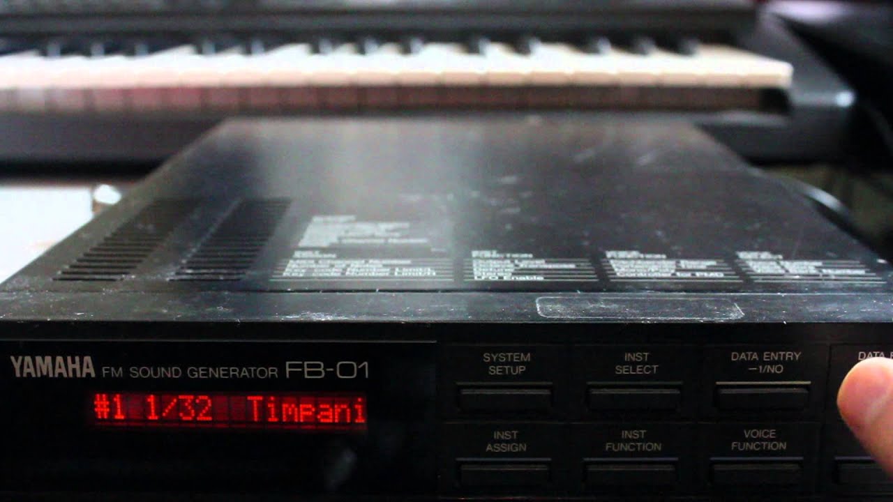 Yamaha FB-01 ROM 1 Voices
