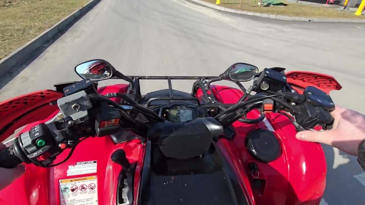 Yamaha Grizzly 700 is Polaris 700 ATV Łopuszno 