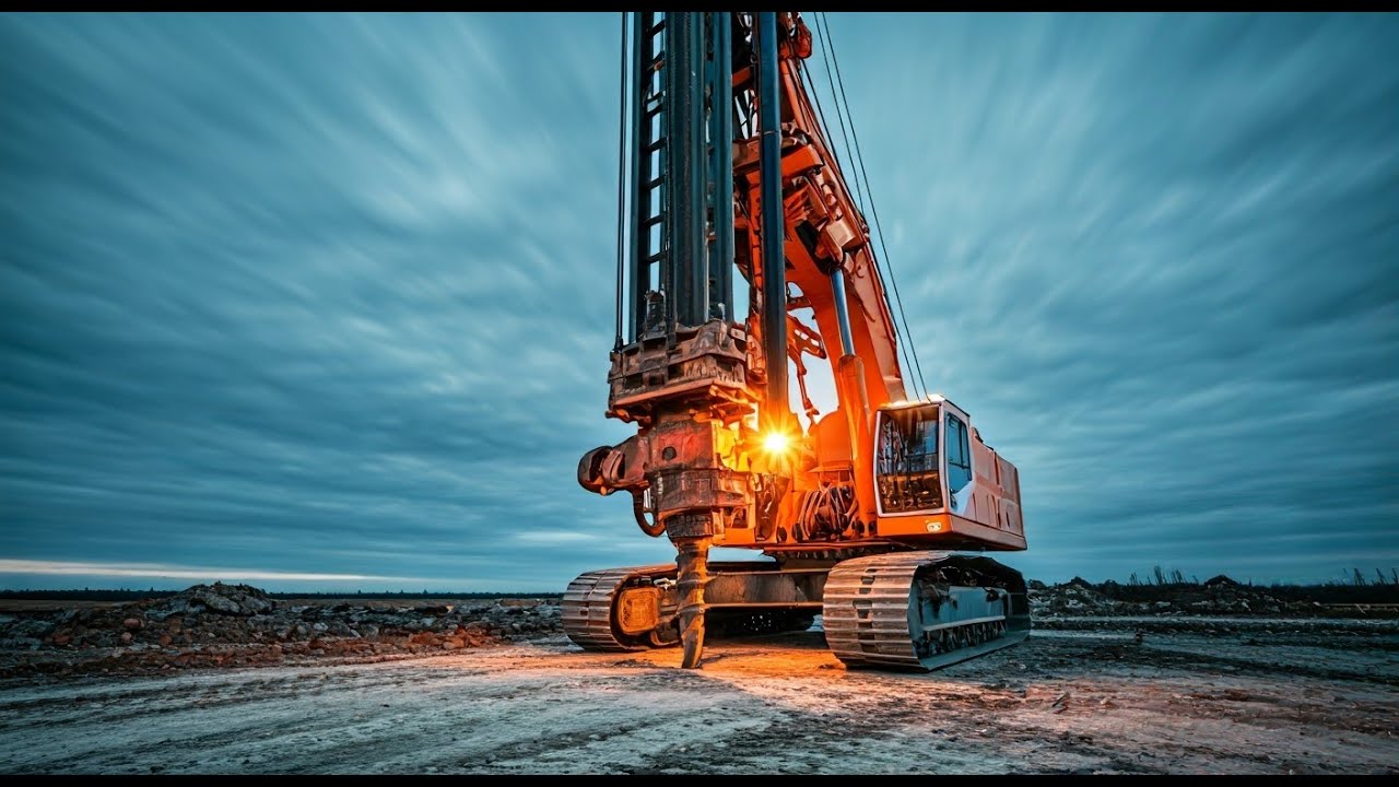 Driven pile machine: safety first