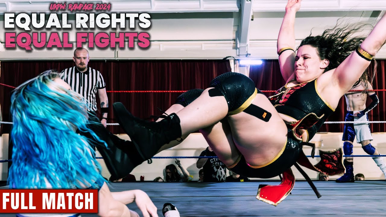 UKPW: FULL MATCH - Meme Team vs Vickie Turell, Prince Dean & Edin Rise