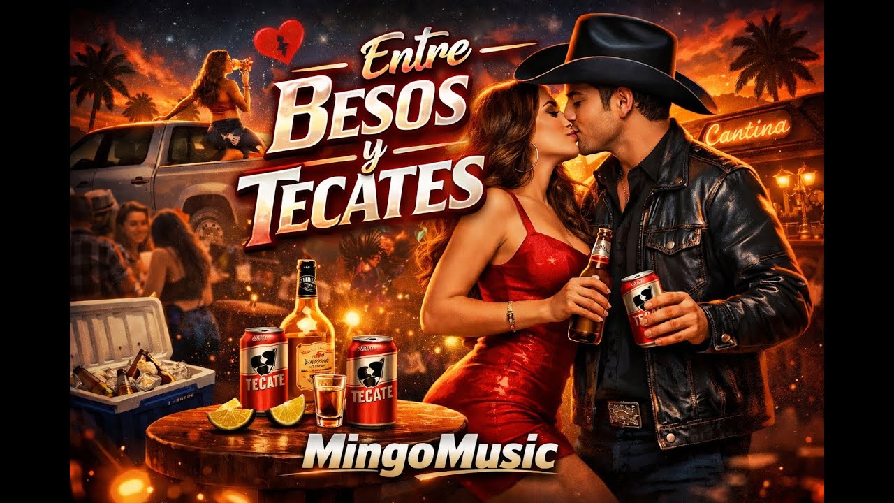 Entre Besos y Tecates 🍺💔 | Corrido Dolido de Despecho | MingoMusic