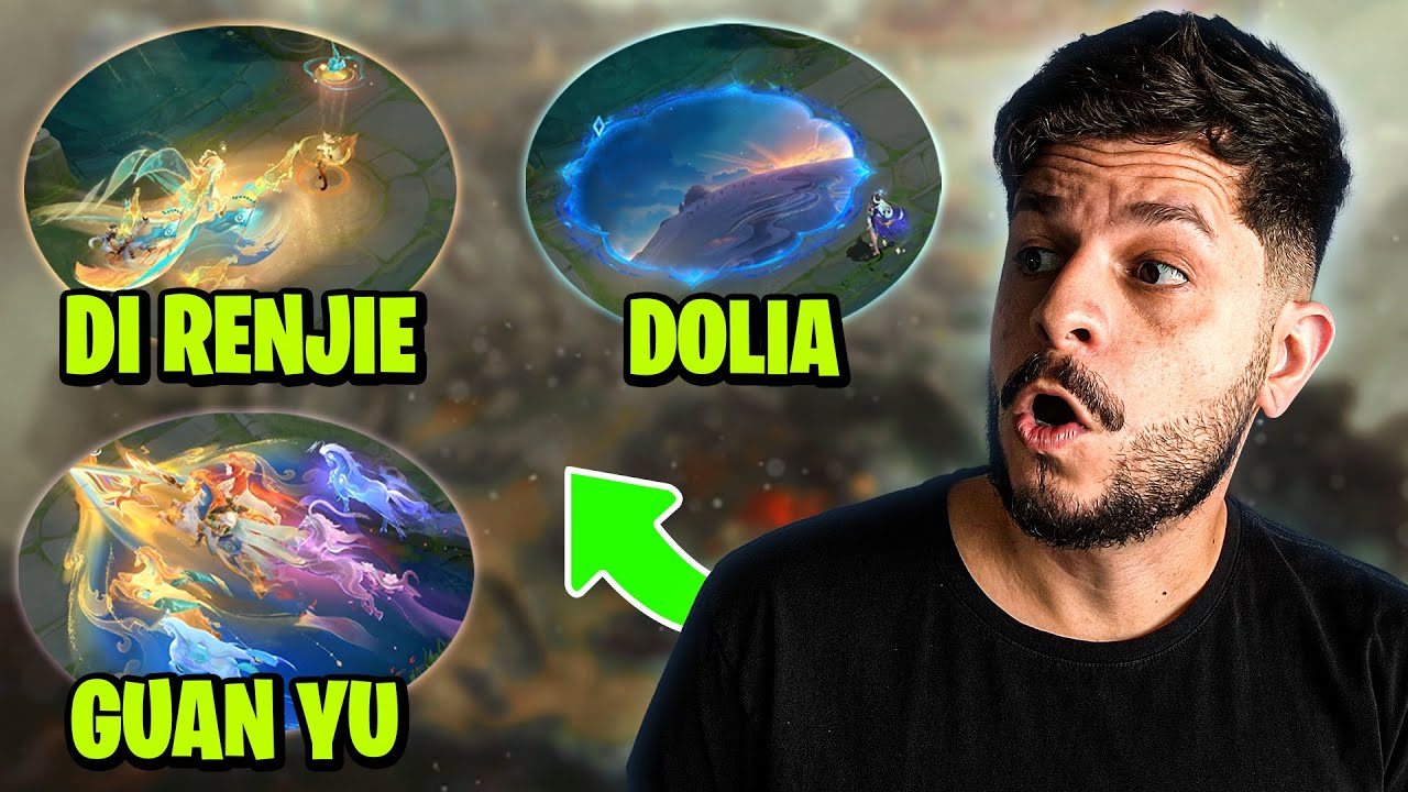 FICARAM ABSURDAS AS NOVAS SKINS DO ANO NOVO CHINÊS!