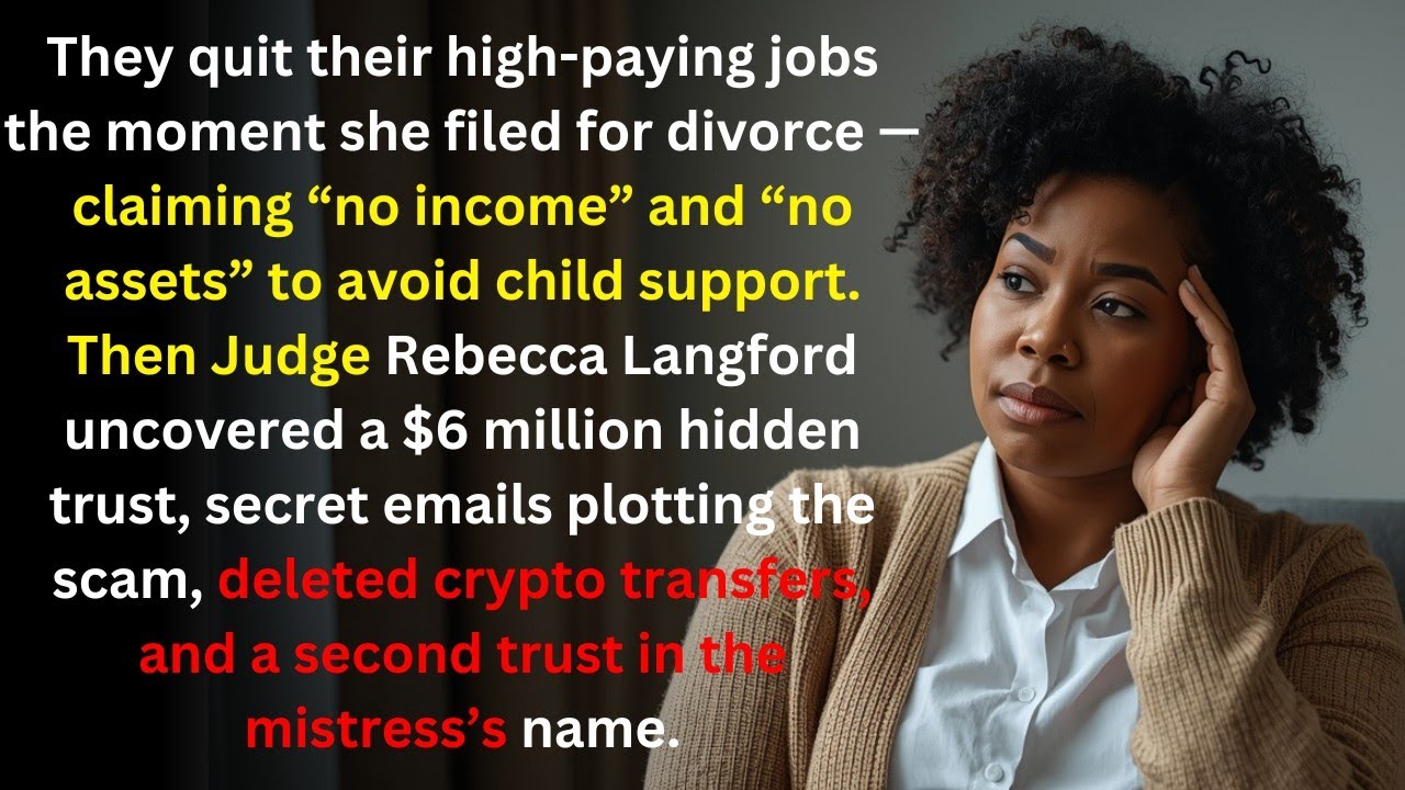 They Claimed “No Income” in Divorce Court…Judge Froze $6M Secret Trust & Sent Them to Jail for Lying