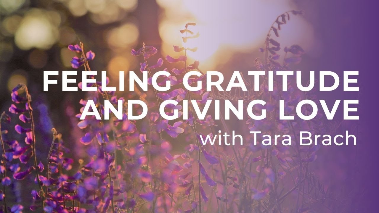 Feeling Gratitude and Giving Love with Tara Brach
