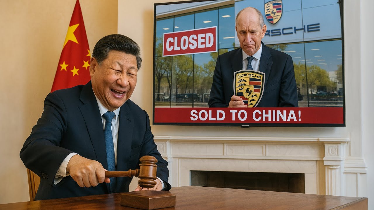 PORSCHE'S BIGGEST NIGHTMARE: China Buys the Company as German Industry Collapses