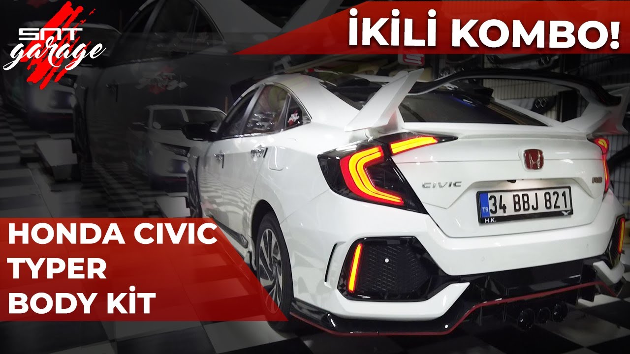 TYPER BODY KİT - İKİLİ KOMBO  YAPTIK! ( HONDA CIVIC )