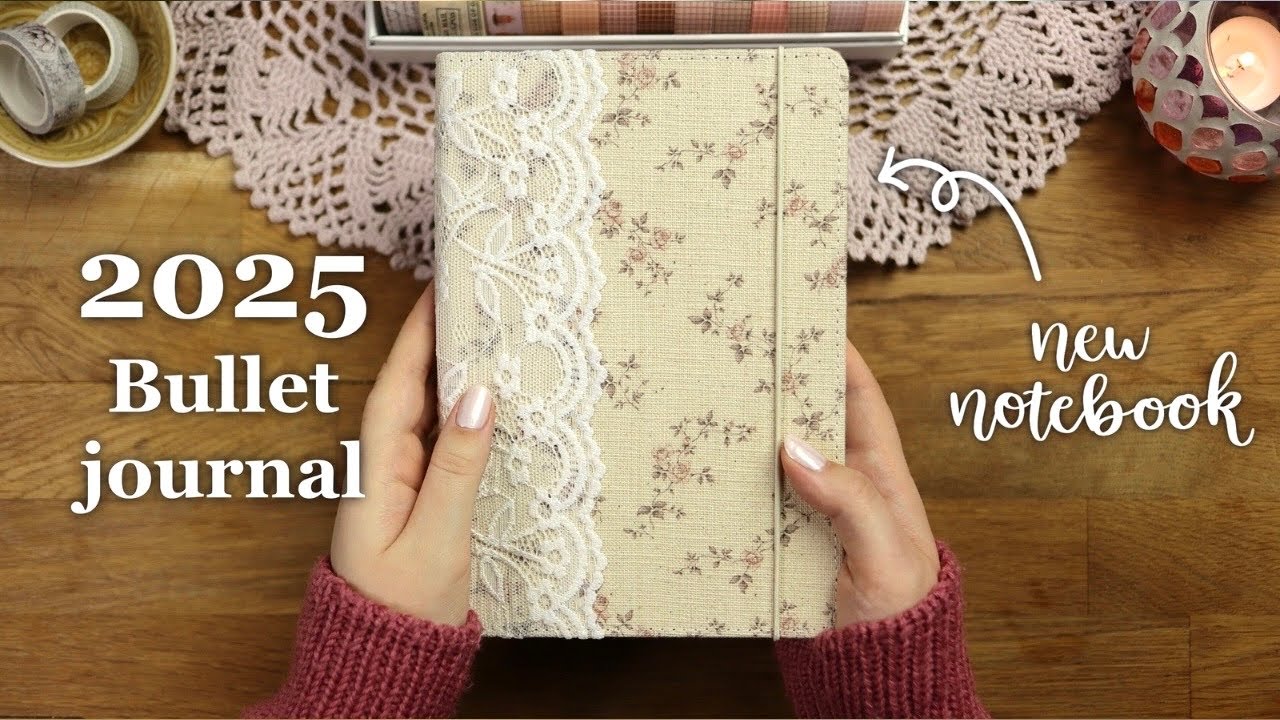 2025 Bullet Journal Setup 🌷Starting A New Journal | Plan With Me