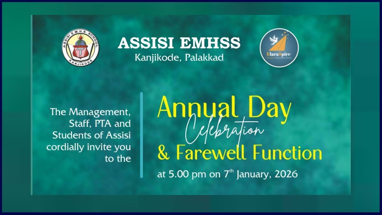 Annual Day celebration2026 , ASSISI EMHSS Kanjikode.
