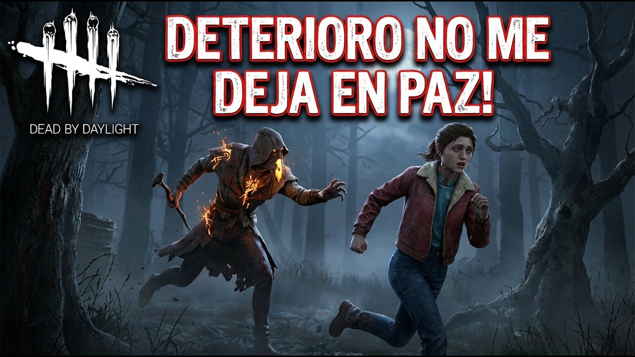 Loopeé a Deterioro por minutos… y escapé de milagro 😱 | Dead by Daylight