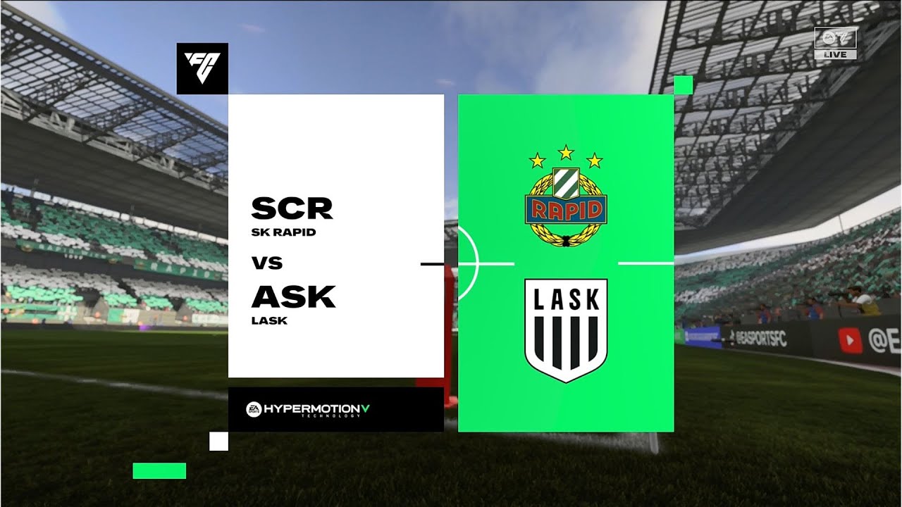 EA Sports FC 26 | SK Rapid vs LASK - Austrian Bundesliga | Gameplay PS5