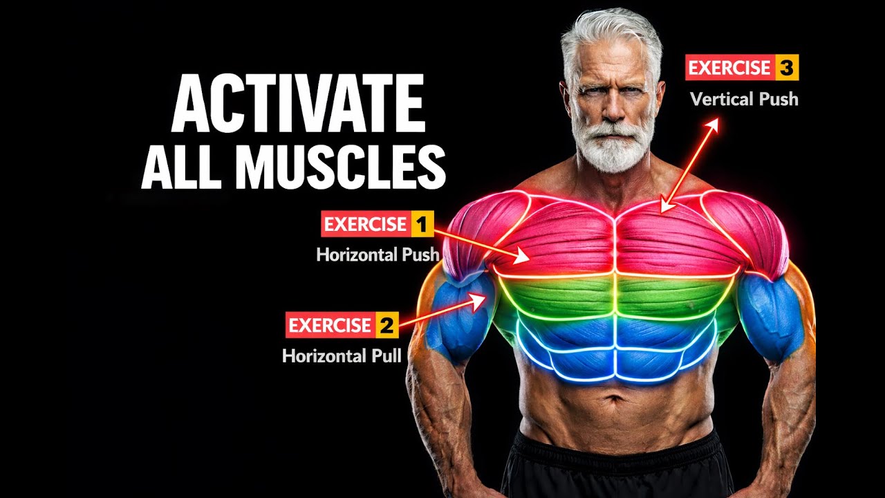 I Tried Doing ONLY These 4 Upper Body Exercises for 30 Days and My Results Were Insane (No Gym) FAST