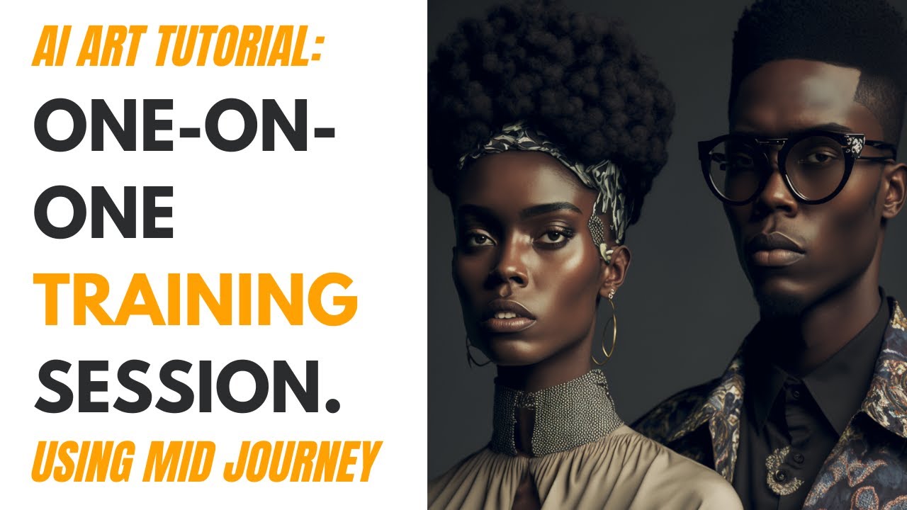 How to use Midjourney V4 Tutorial - One on one training session