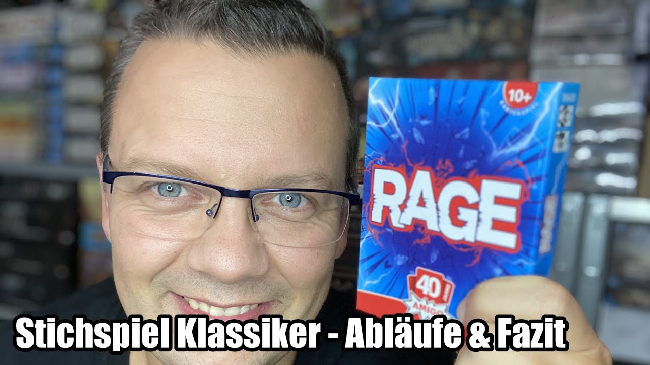 Ist Rage das beste bzw. bekannteste Stichspiel? Abläufe und Fazit (Amigo Spiele - ab 10 Jahre)