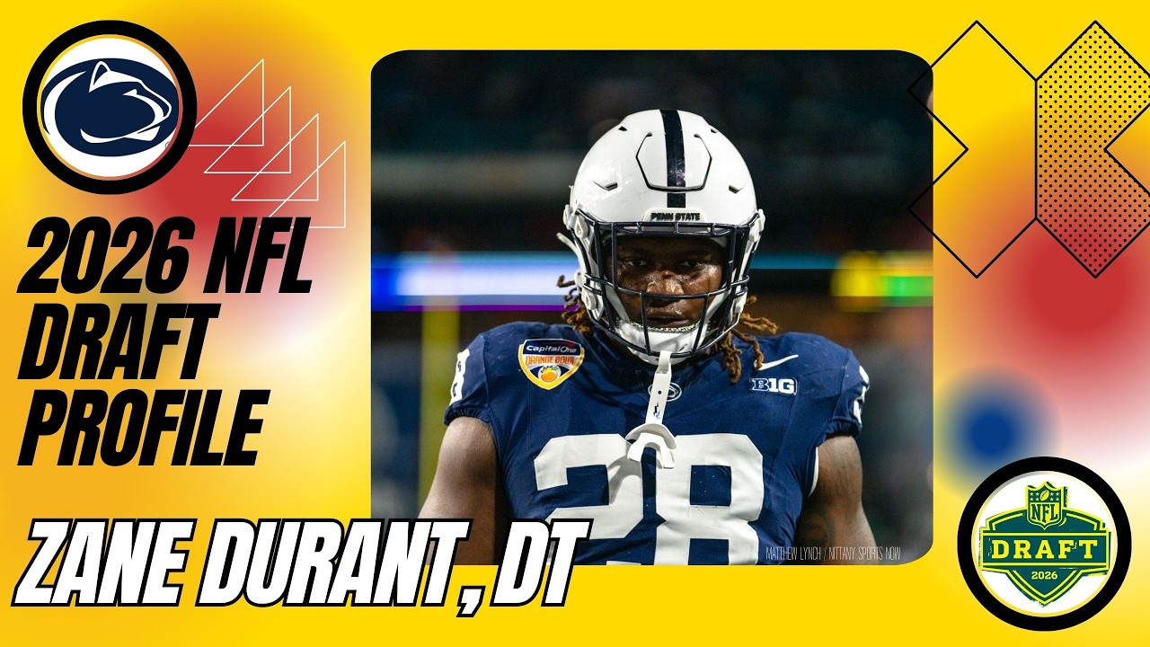 Интервью с игроком «Стилерс» перед драфтом: защитник из Пенсильванского университета Зейн Дюрант