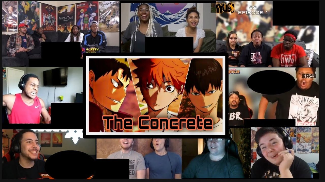 Hinata and Kageyama meets Ushiwaka || Haikyuu Season 2 Episode 1 Reaction Mashup