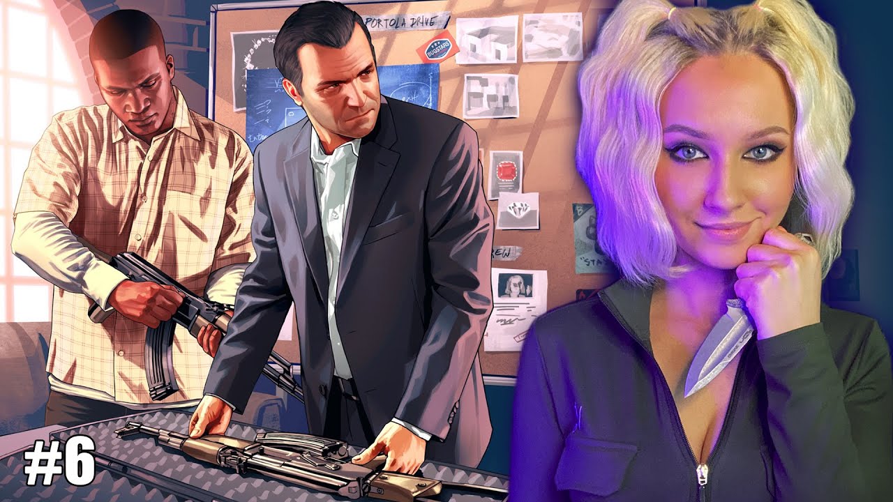 ПРОХОЖДЕНИЕ сюжета Grand Theft Auto V - GTA 5 ► обзор игры гта 5 №6 ► ForestCatPlay