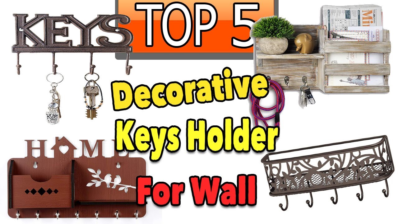 Best Decorative Key Holder For Wall, Small Hooks For Keys