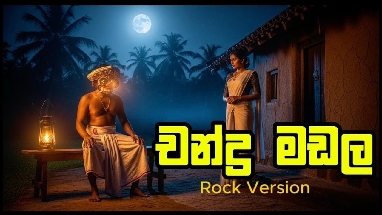 චන්ද්‍ර මඩල - Chandra madala Rock version| @ROCKNUWA