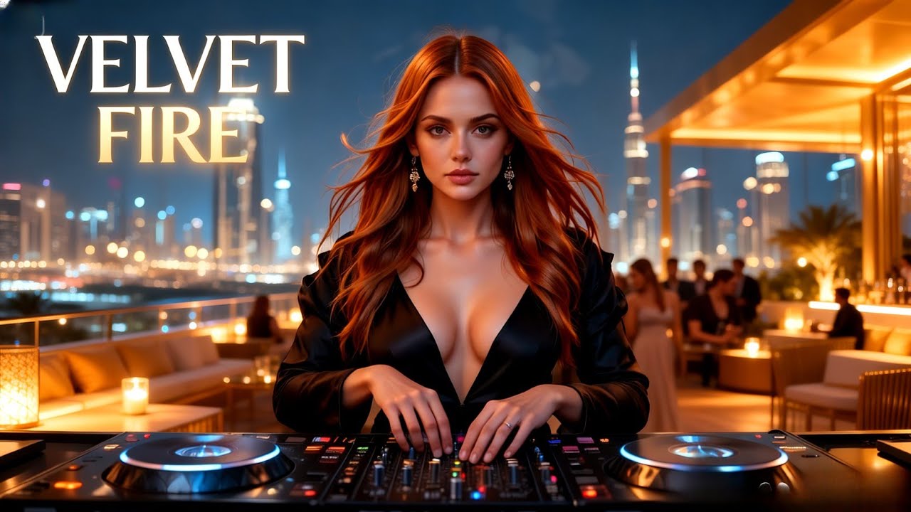 VELVET FIRE YA LEIL | Premium Arabic Deep House 2026 | Dubai Rooftop Night Vibes