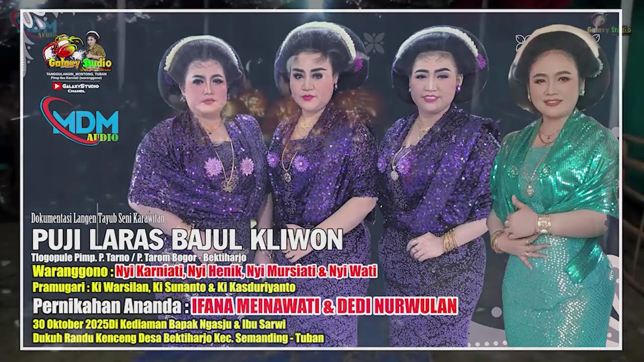 FULL TAYUB MALAM RANDU KENCENG BEKTIHARJO NYI KARNIATI,MURSIATI,HENIK & INDRA PUJILARAS BAJUL KLIWON