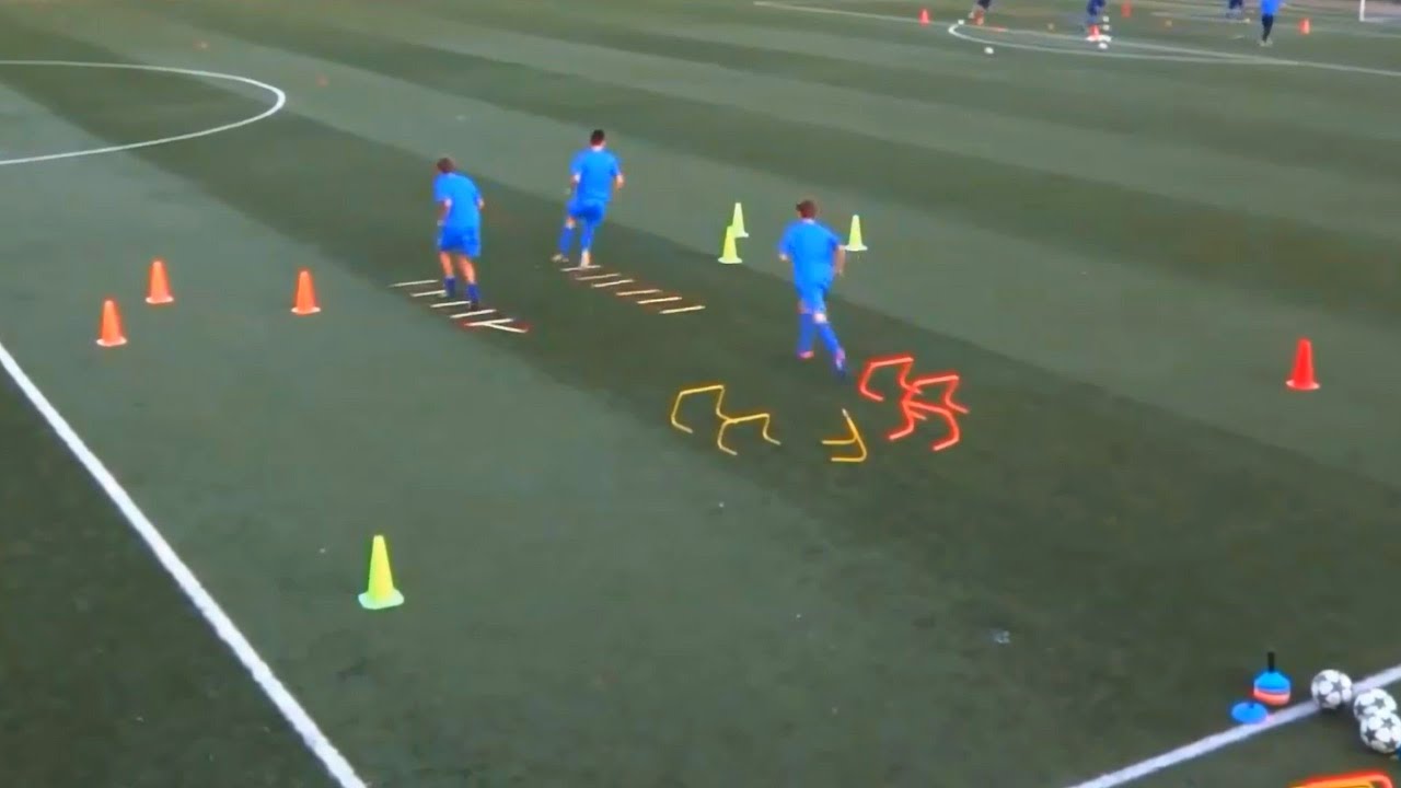 Dinamo Zagreb - u14- u15 Endurance And Strength Drills