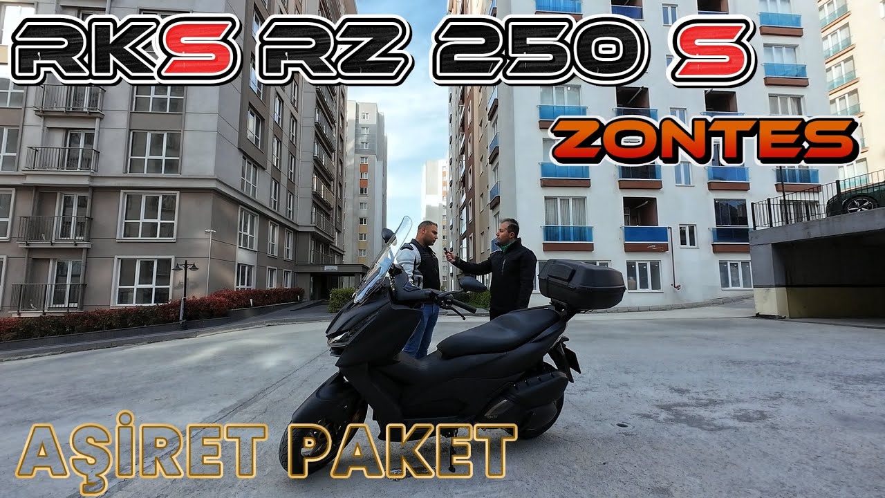 AŞİRET PAKET RKS (ZONTES) RZ250S İNCELEME