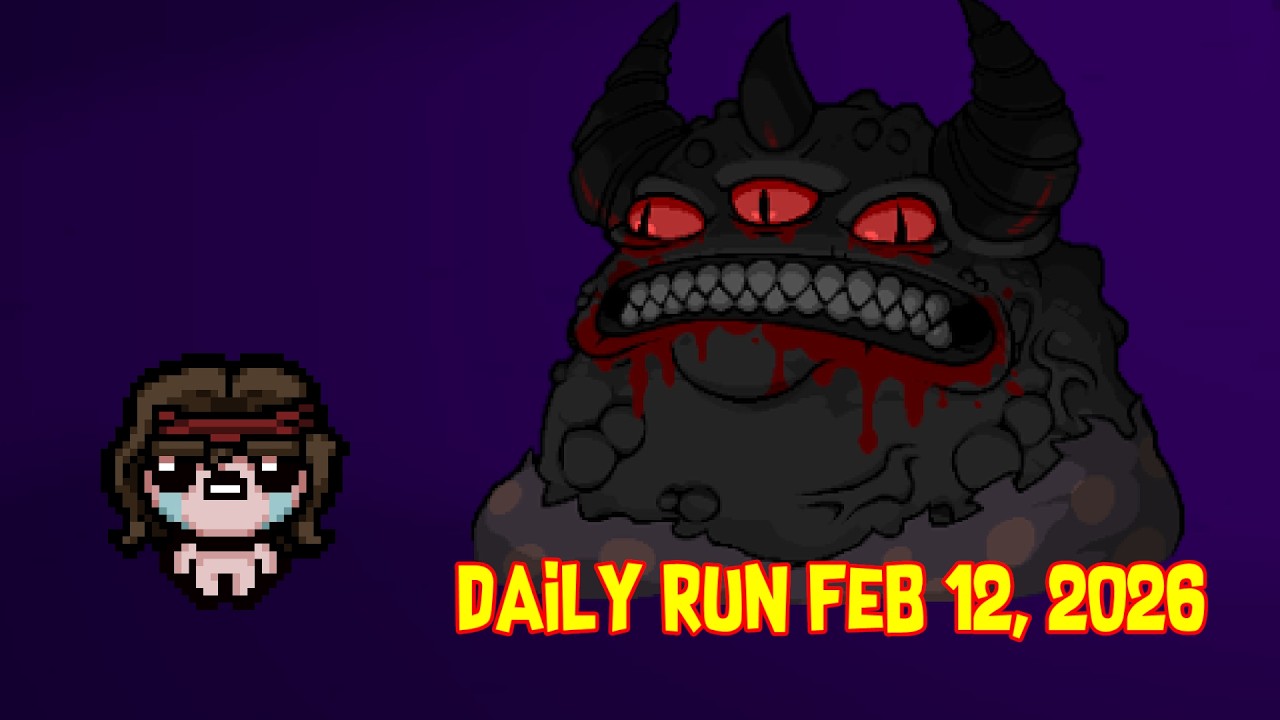 Daily Run February 12, 2026 | The Binding of Isaac Repentance+