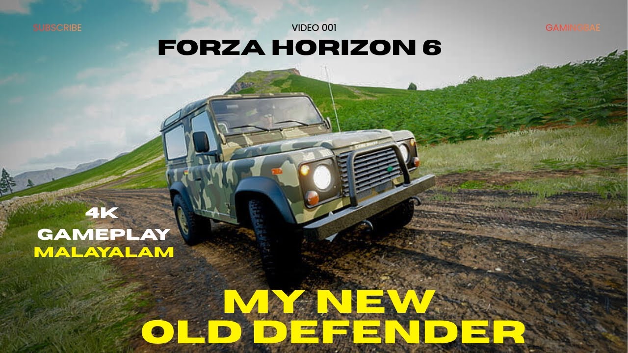 forza Horizon 6 4k with face cam malayalam | EP 001