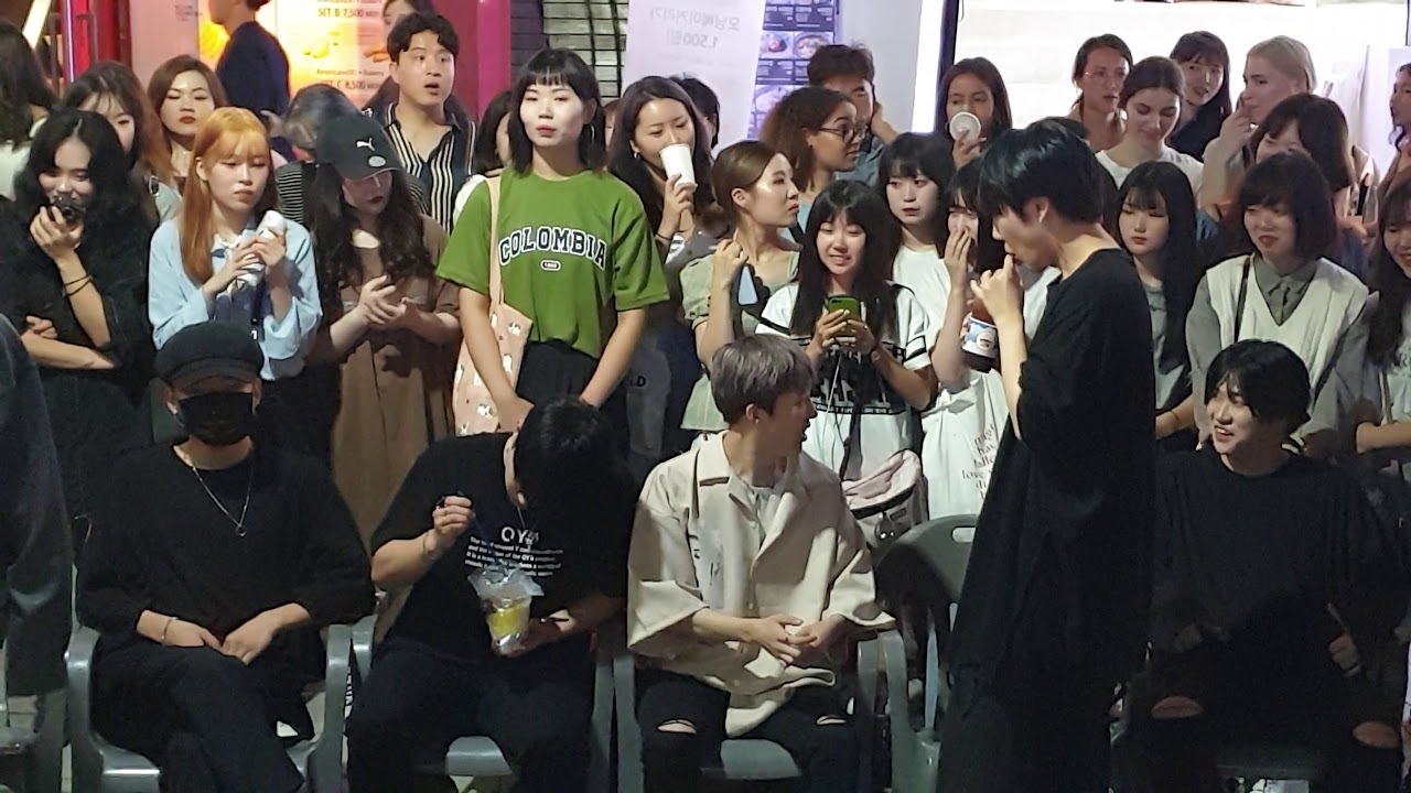 《ORoute_BreakTime》20190824_212026#Oroute(오루트)&WooRam #쉬는시간 홍대버스킹 #SnowHorse