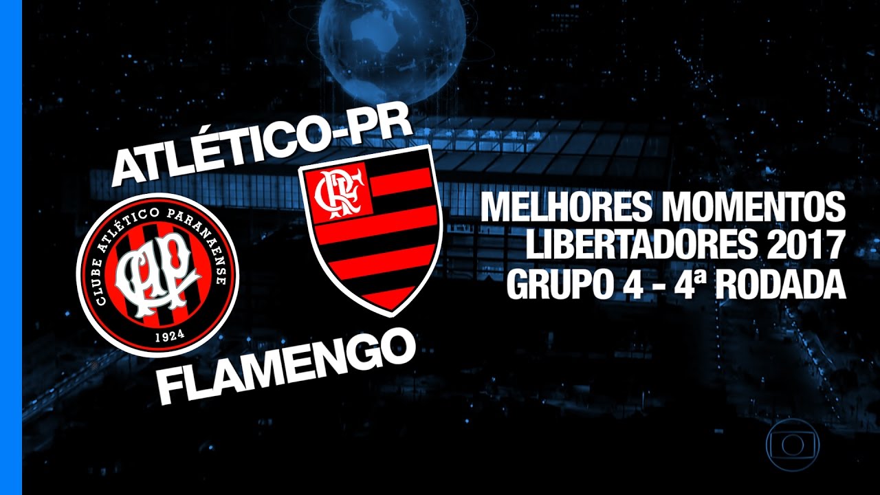Melhores Momentos - Atlético-PR 2 x 1 Flamengo - Libertadores - 26/04/2017