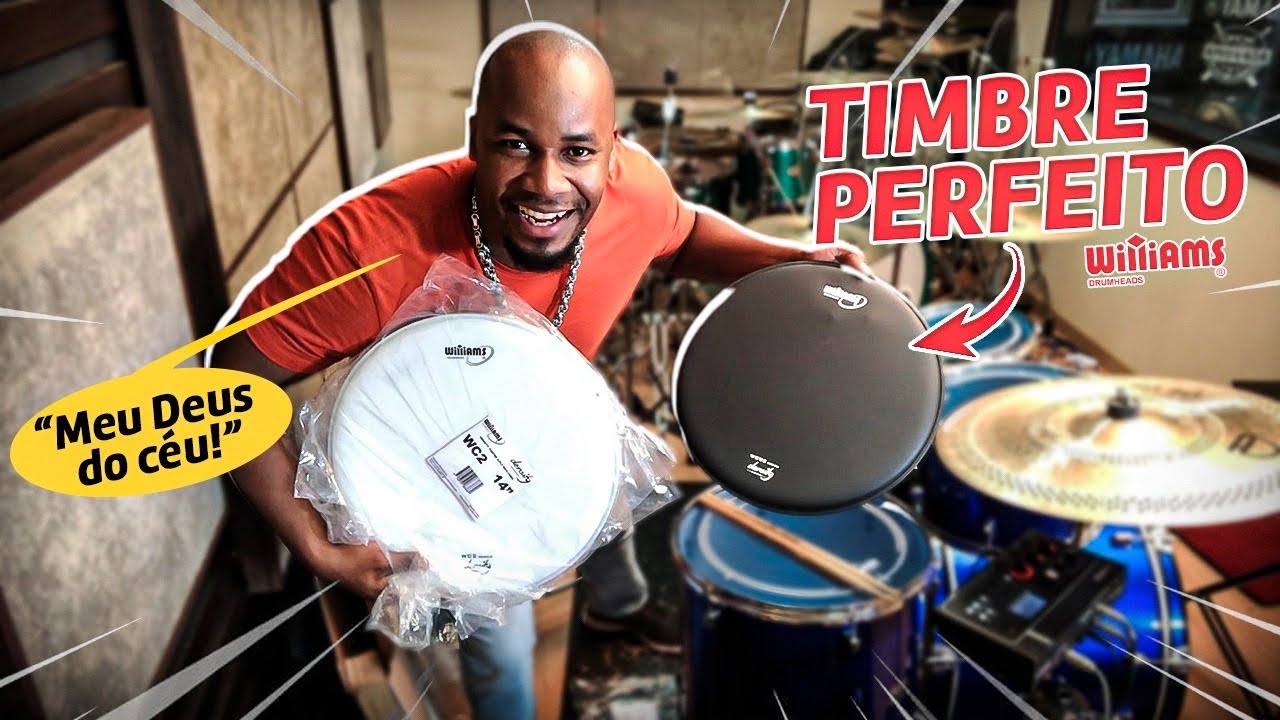 Recebi as novas peles da Williams, E olha o Timbre galera, simplesmente surreal