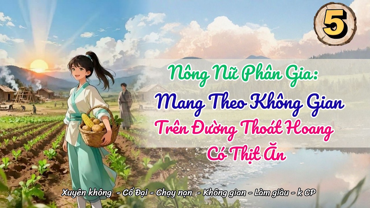 [Không gian - XK]Tập 5: Nông Nữ Phân Gia: Mang Theo Không Gian, Trên Đường Thoát Hoang Có Thịt Ăn