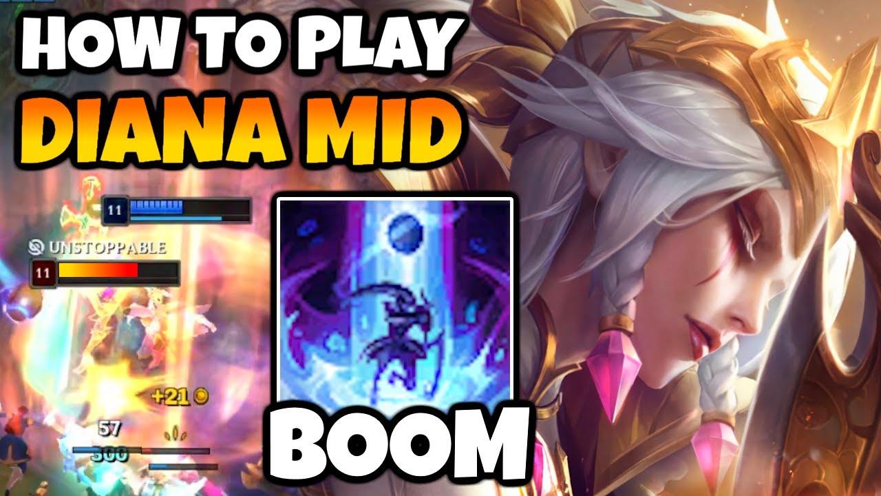 How I play Diana Mid in High Elo