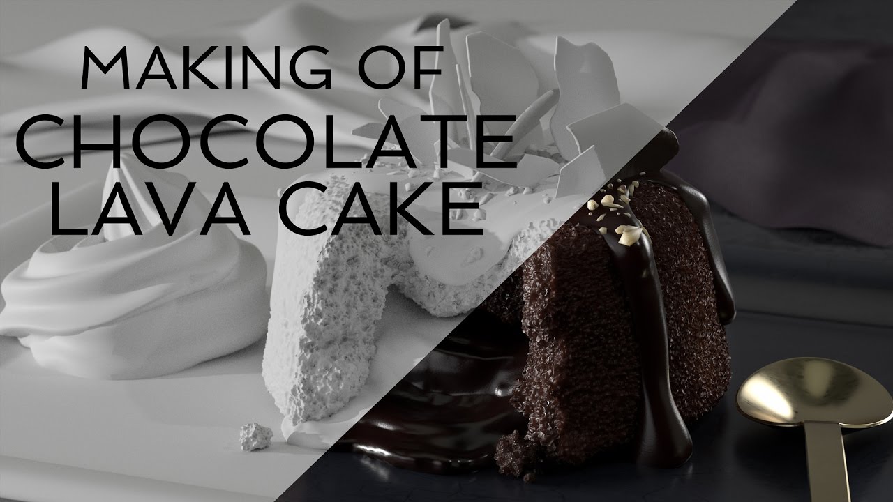 Digital Desserts - Chocolate Lava Cake