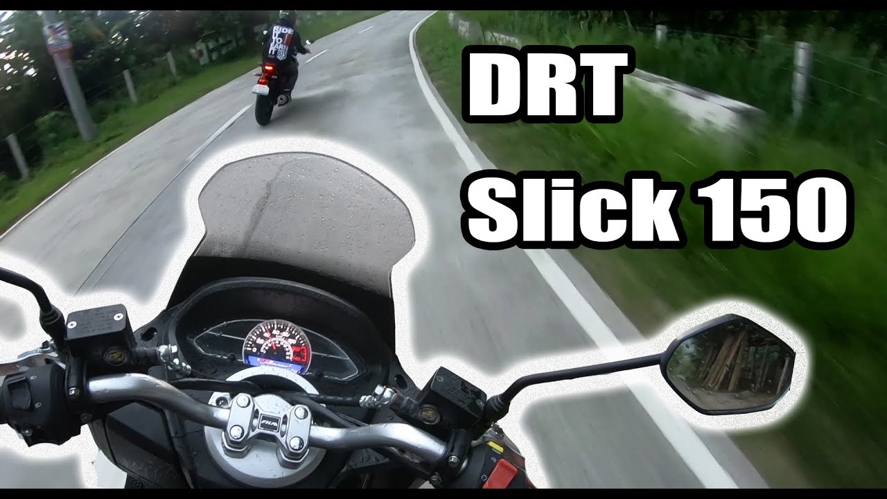 Rides DRT using Slick 150