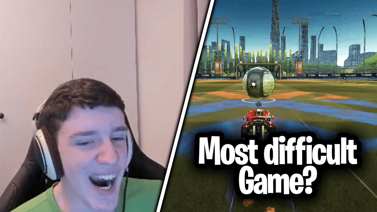 Is Rocket League the most difficult Game? 🤔 - Scrub Killa Stream Highlights