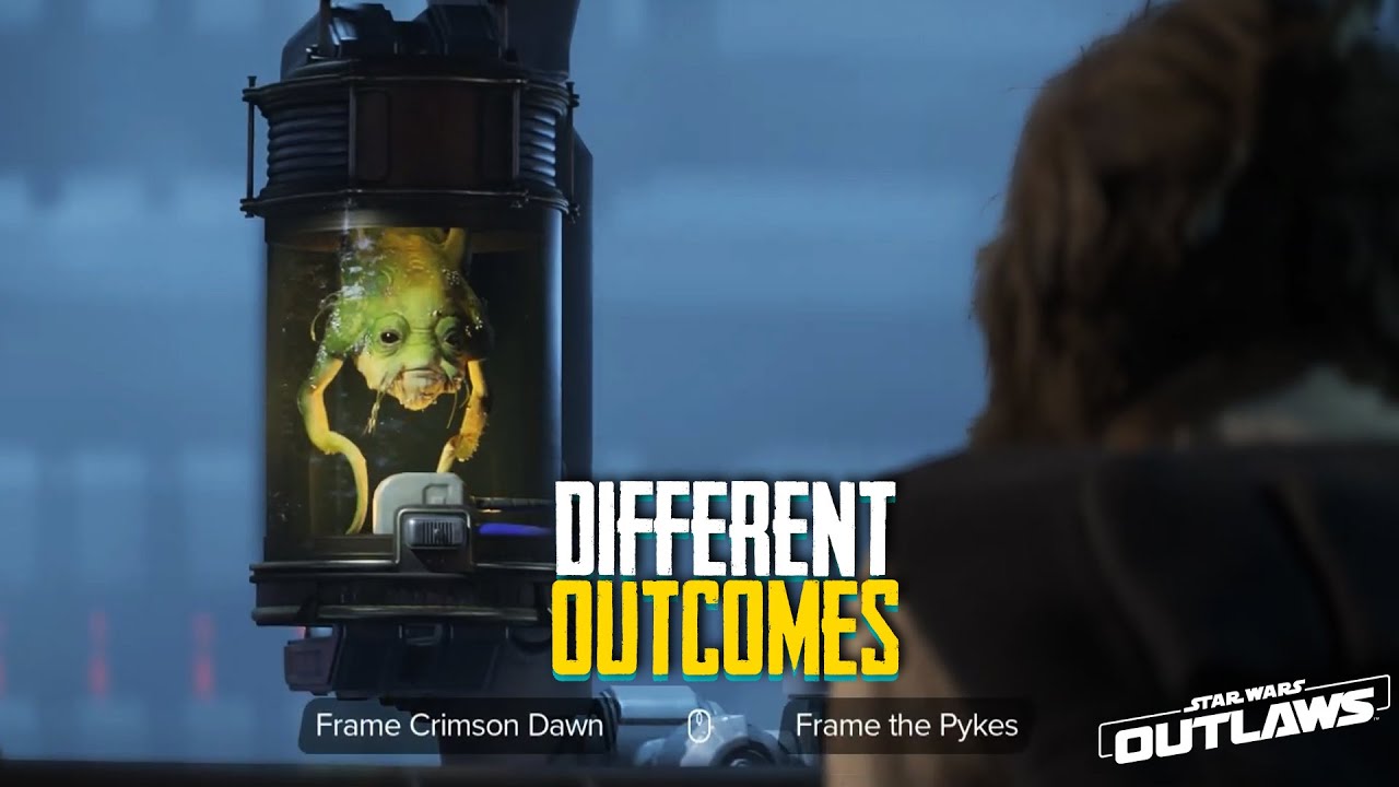 What Happens Later if you choose Frame Crimson Dawn vs Frame the Pykes Star Wars Outlaws