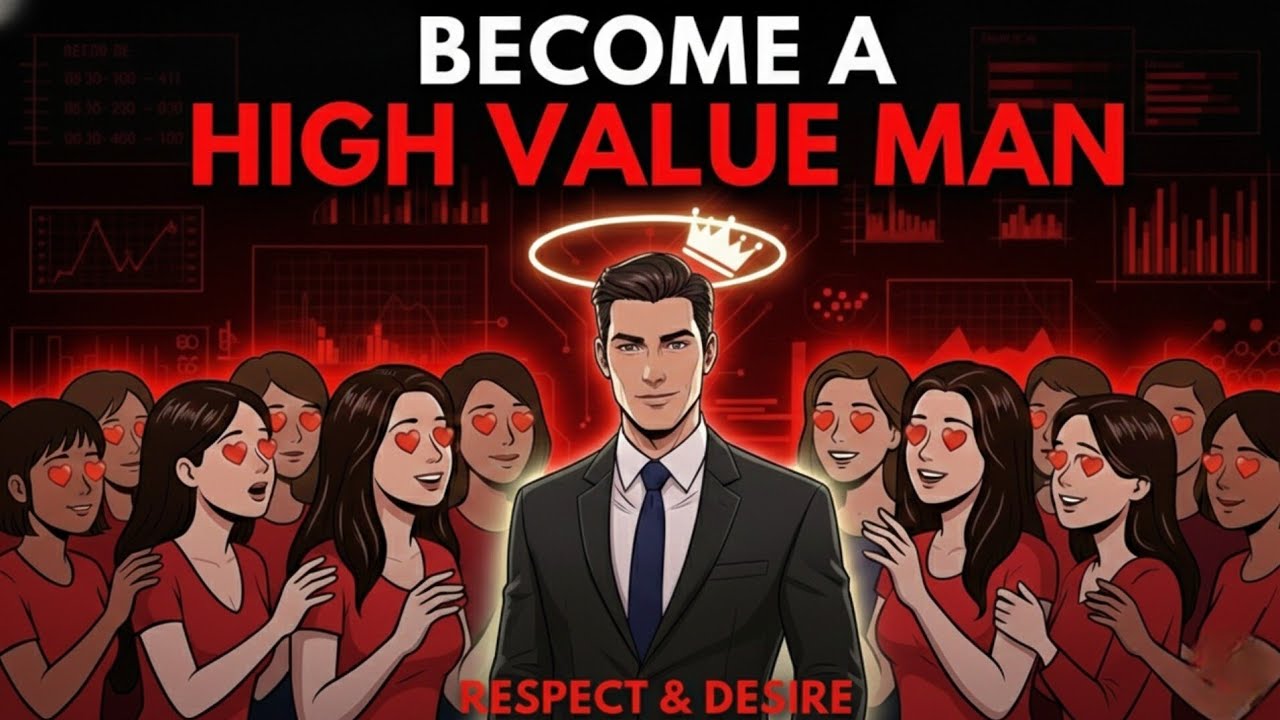How to Become a High-Value Man -Every Women Respect and Desire