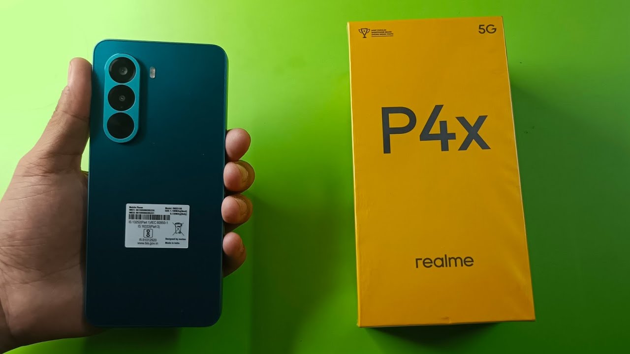 Распаковка Realme P4X 5G: первый взгляд и неожиданные особенности!