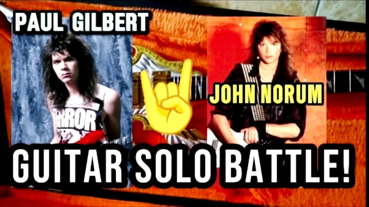 Paul Gilbert vs John Norum – Epic Guitar Solo Battle | Who Wins?