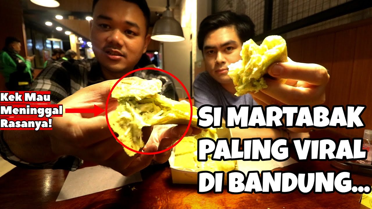 MAU ASLI ATAU PALSU, NI MARTABAK ENAK PARAH! - Martabak Andir Bandung