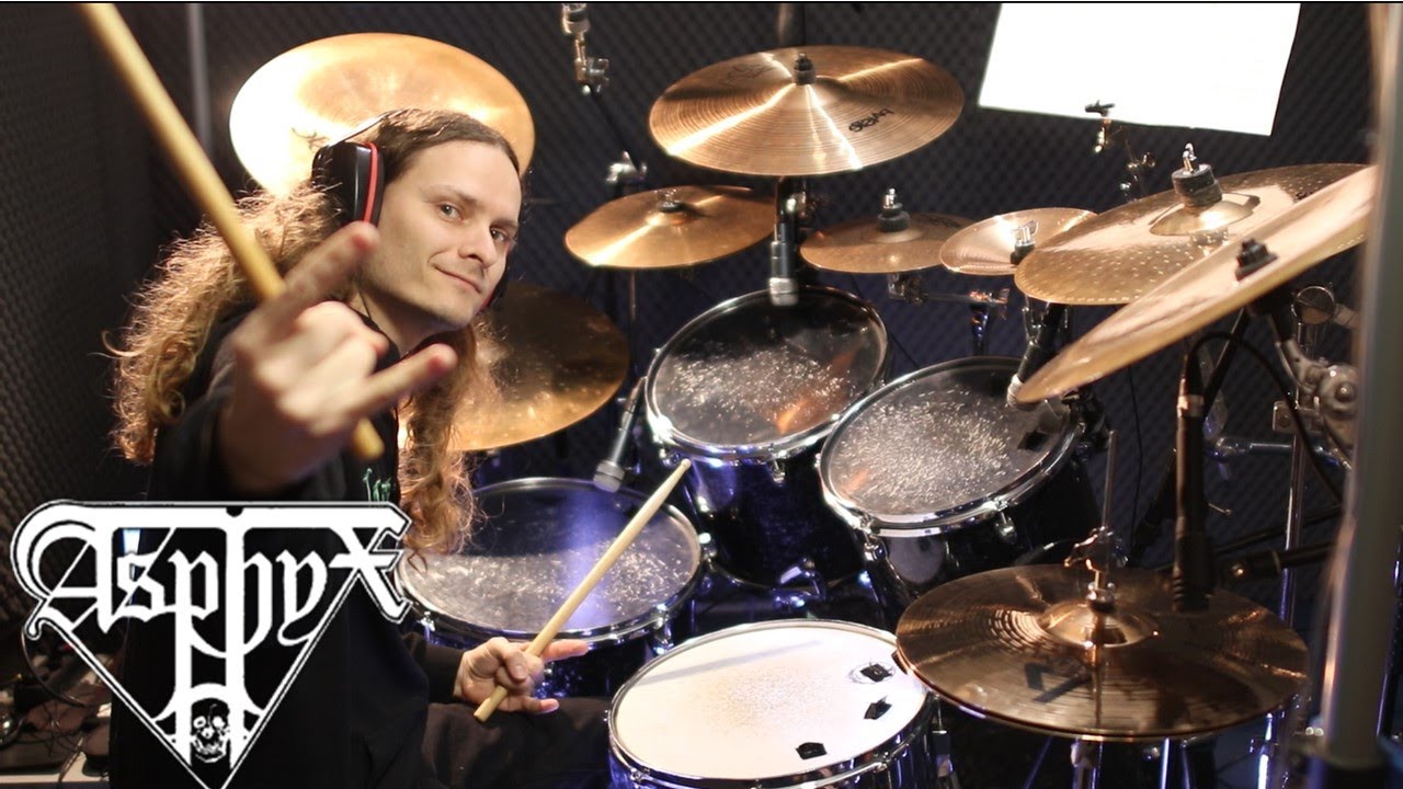 ASPHYX - The Nameless Elite - Drum cover (album Necroceros)