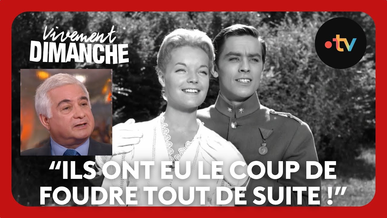 Brialy raconte la rencontre entre Romy Schneider et Alain Delon - Vivement Dimanche