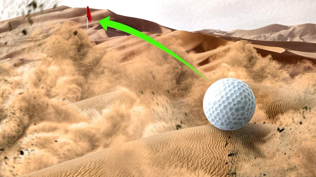 ACROSS THE SANDS! - GOLF IT