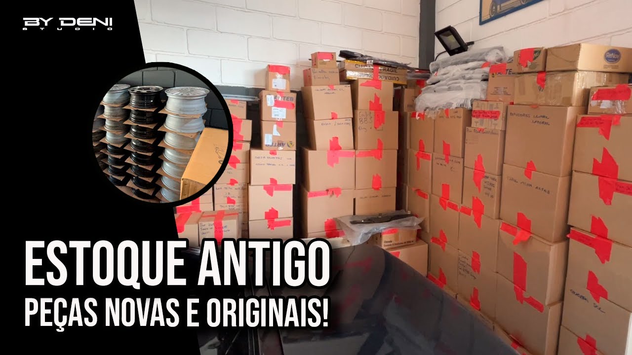 Estoque antigo arrematado! Opala Billet, Saveiro Miami e Gol GT Preto Ônix e muito +! | Giro By Deni