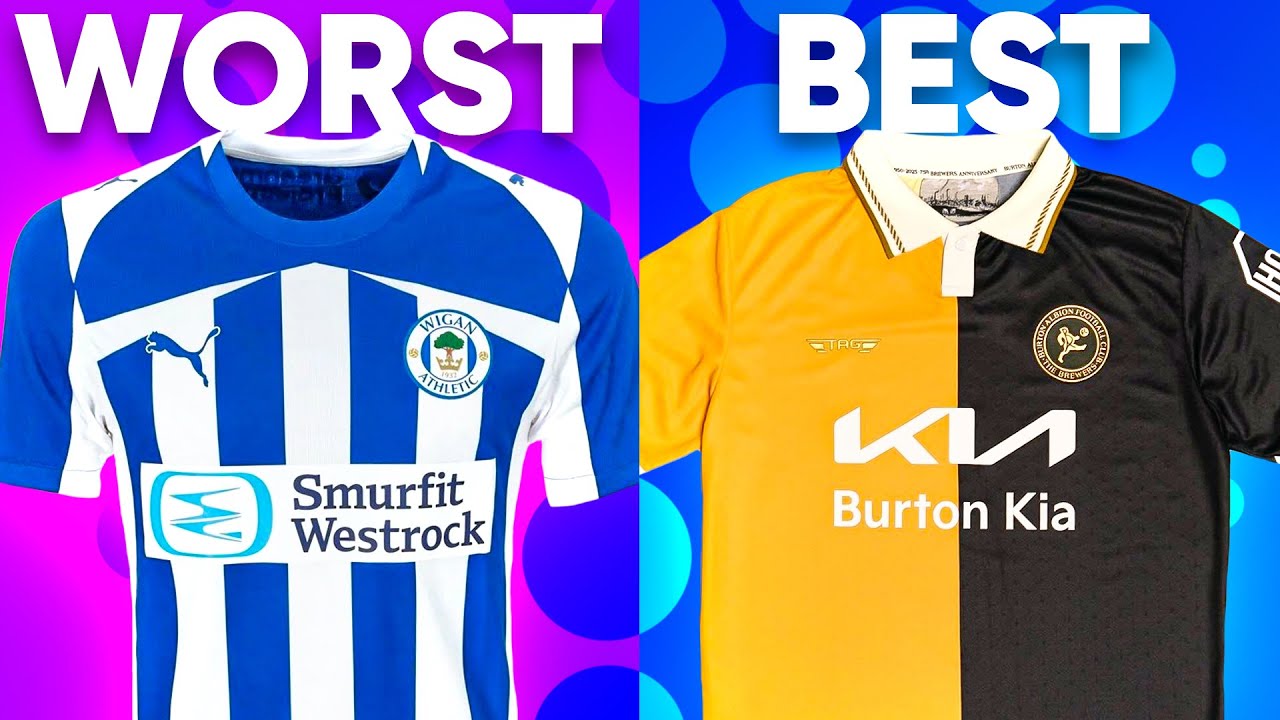 Brutally Rating ALL 72 EFL League ONE Kits (25/26)